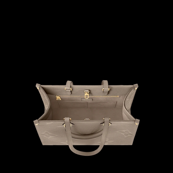 LOUIS VUITTON ON THE GO TOTE - TURTLEDOVE - MM - Picture 5 of 7